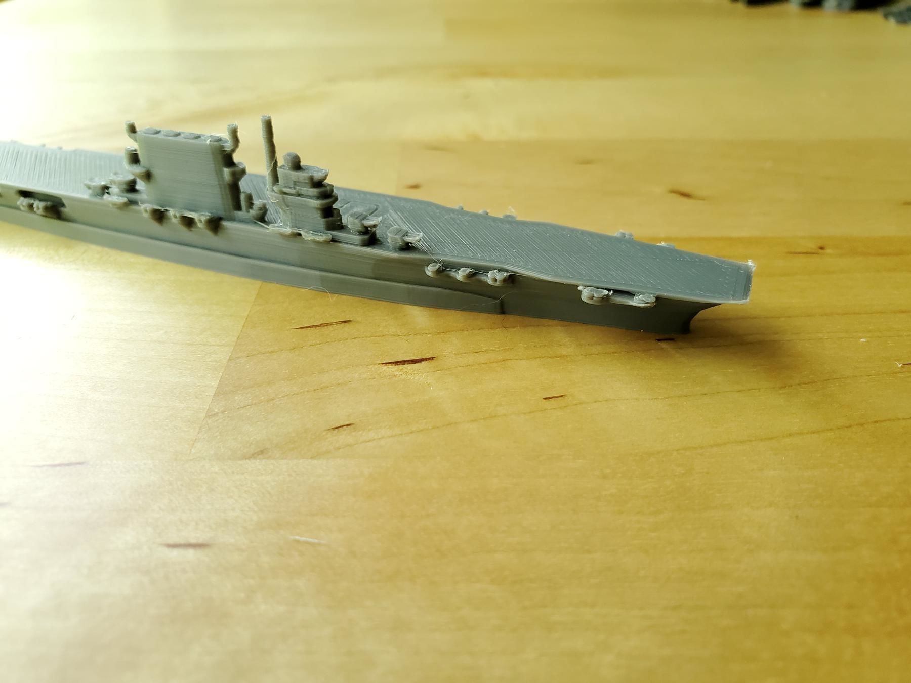 Lexington Class Aircraft Carrier 3D print model_28