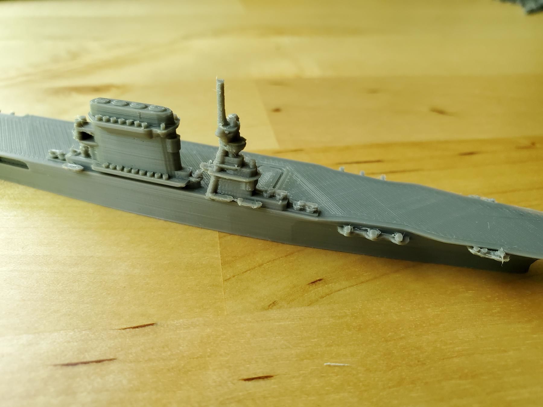 Lexington Class Aircraft Carrier 3D print model_21