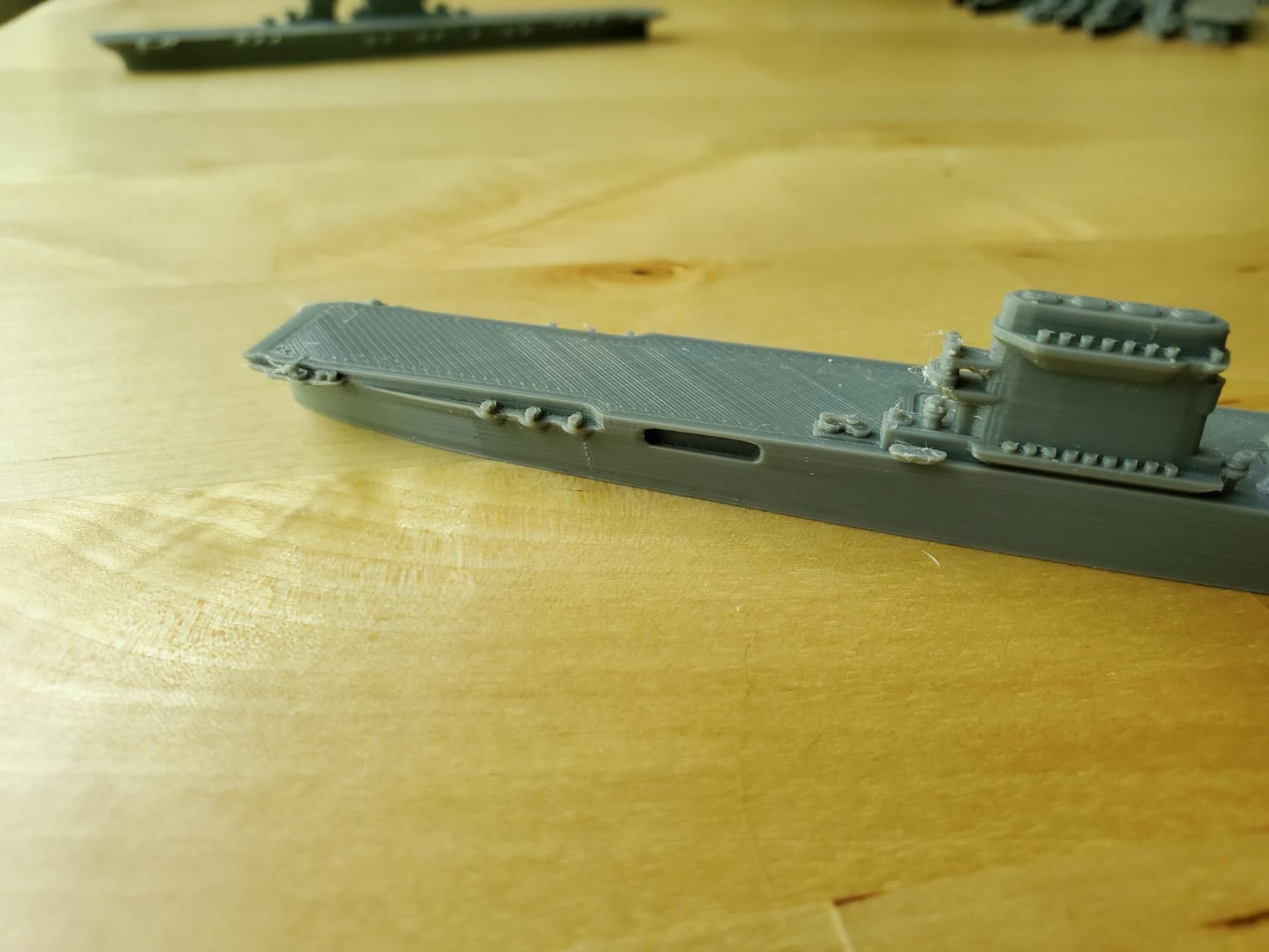 Lexington Class Aircraft Carrier 3D print model_20