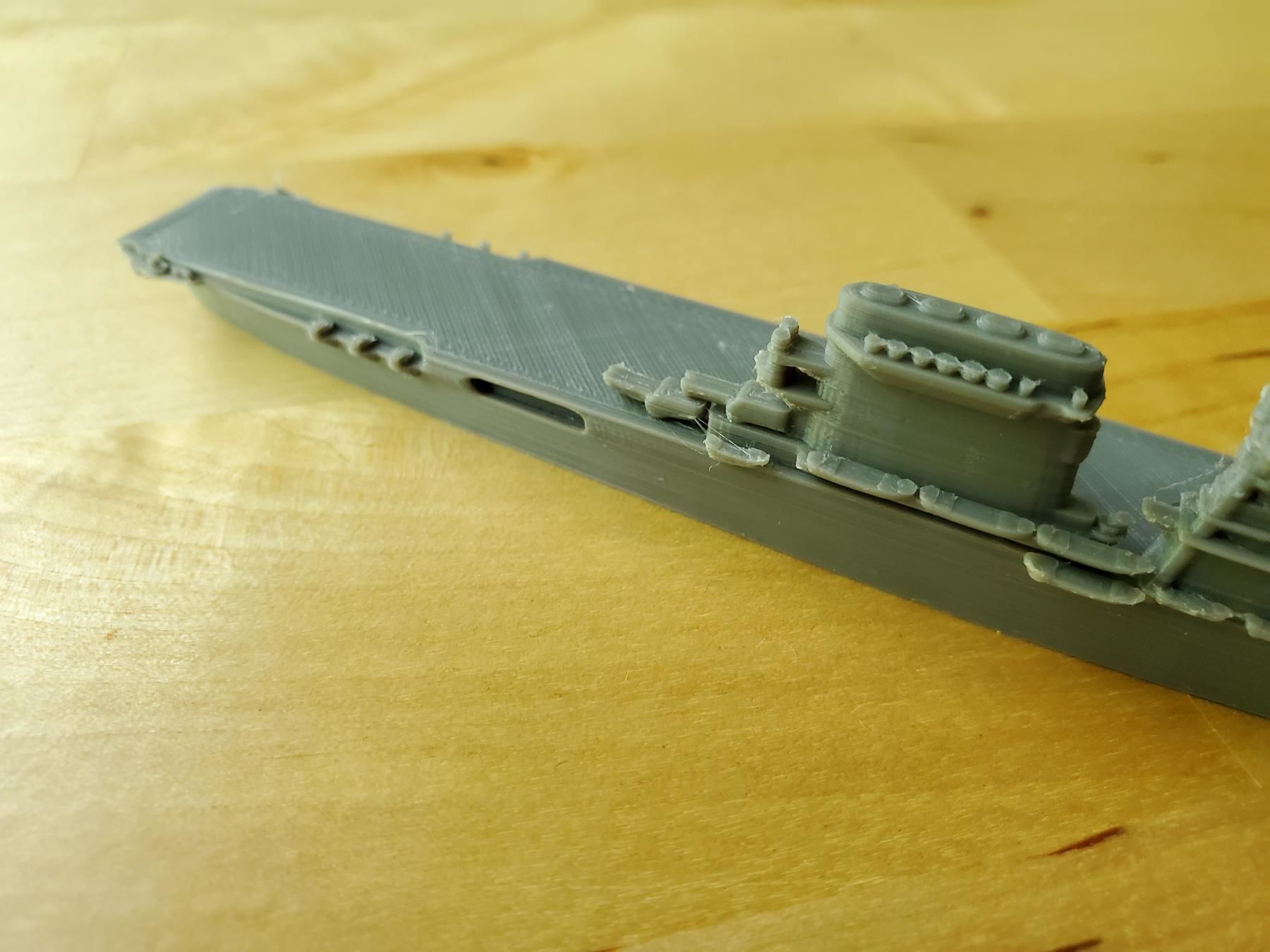 Lexington Class Aircraft Carrier 3D print model_13