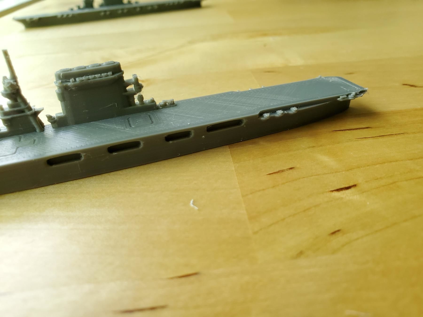 Lexington Class Aircraft Carrier 3D print model_19