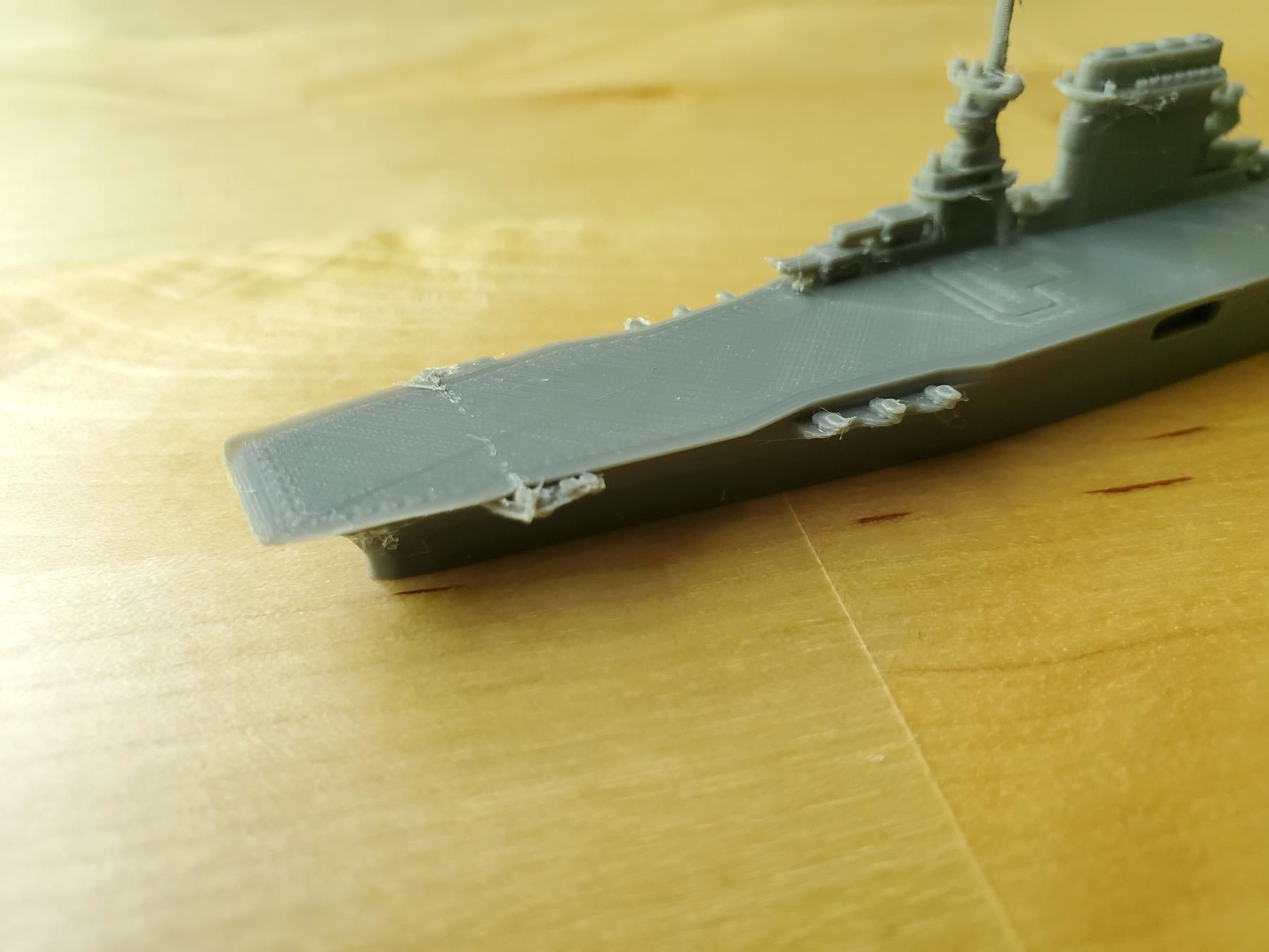 Lexington Class Aircraft Carrier 3D print model_9