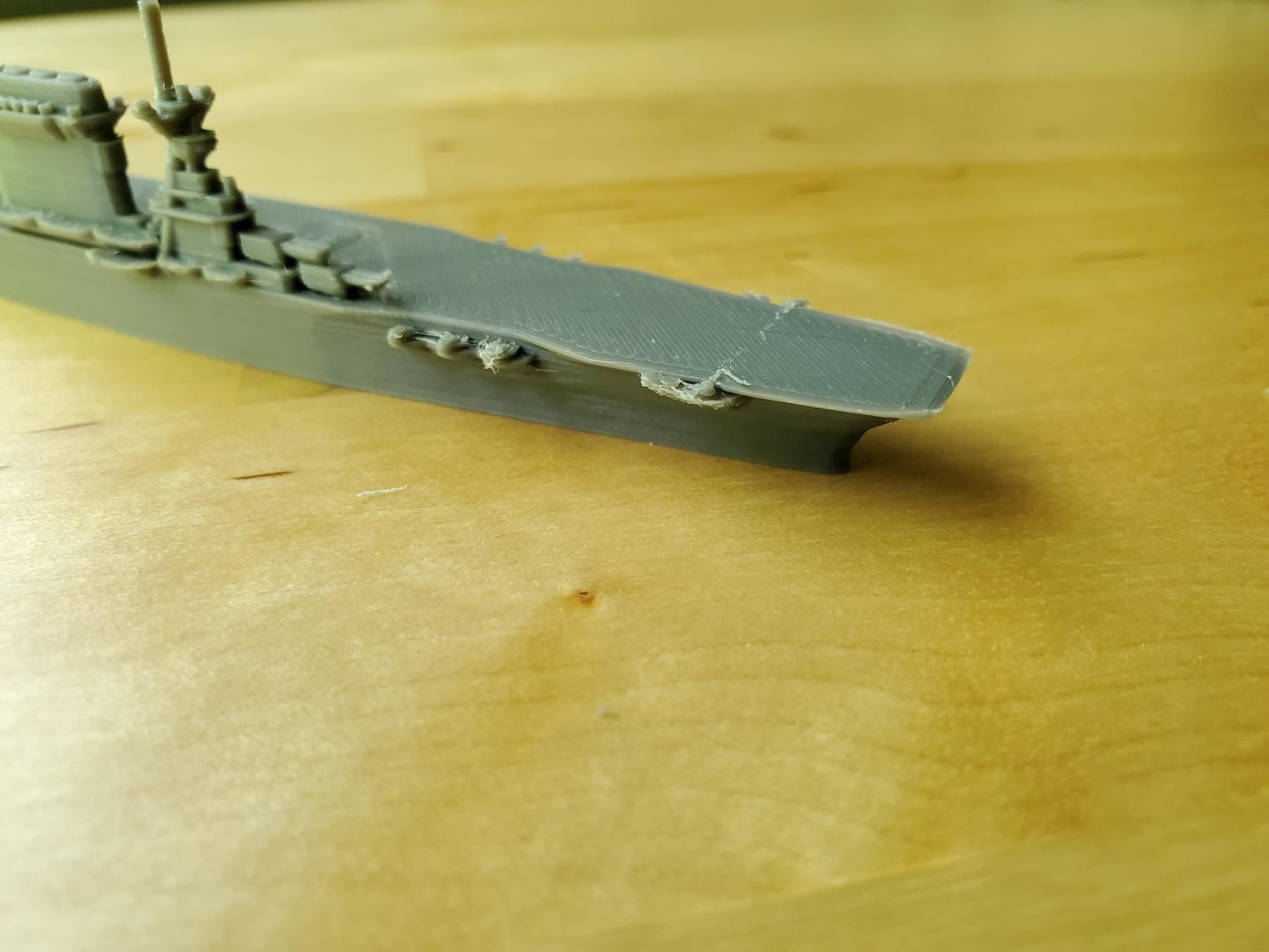 Lexington Class Aircraft Carrier 3D print model_14