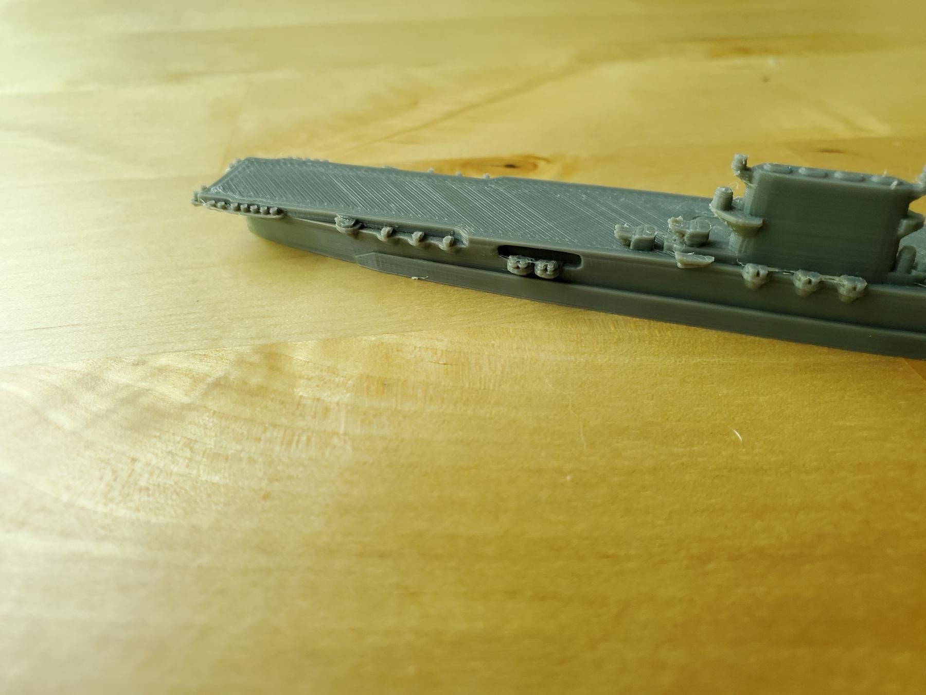 Lexington Class Aircraft Carrier 3D print model_29