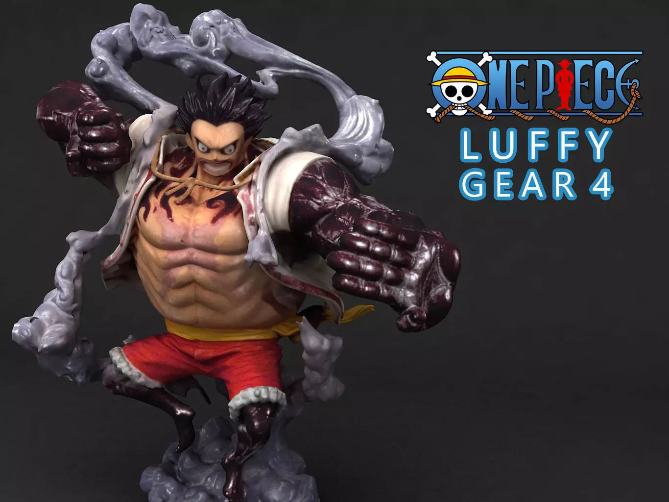 LUFFY GEAR 4 - ONE PIECE 3D model