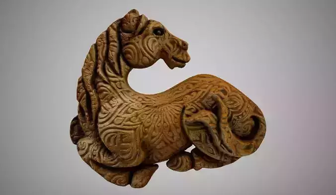 Horse Carving
