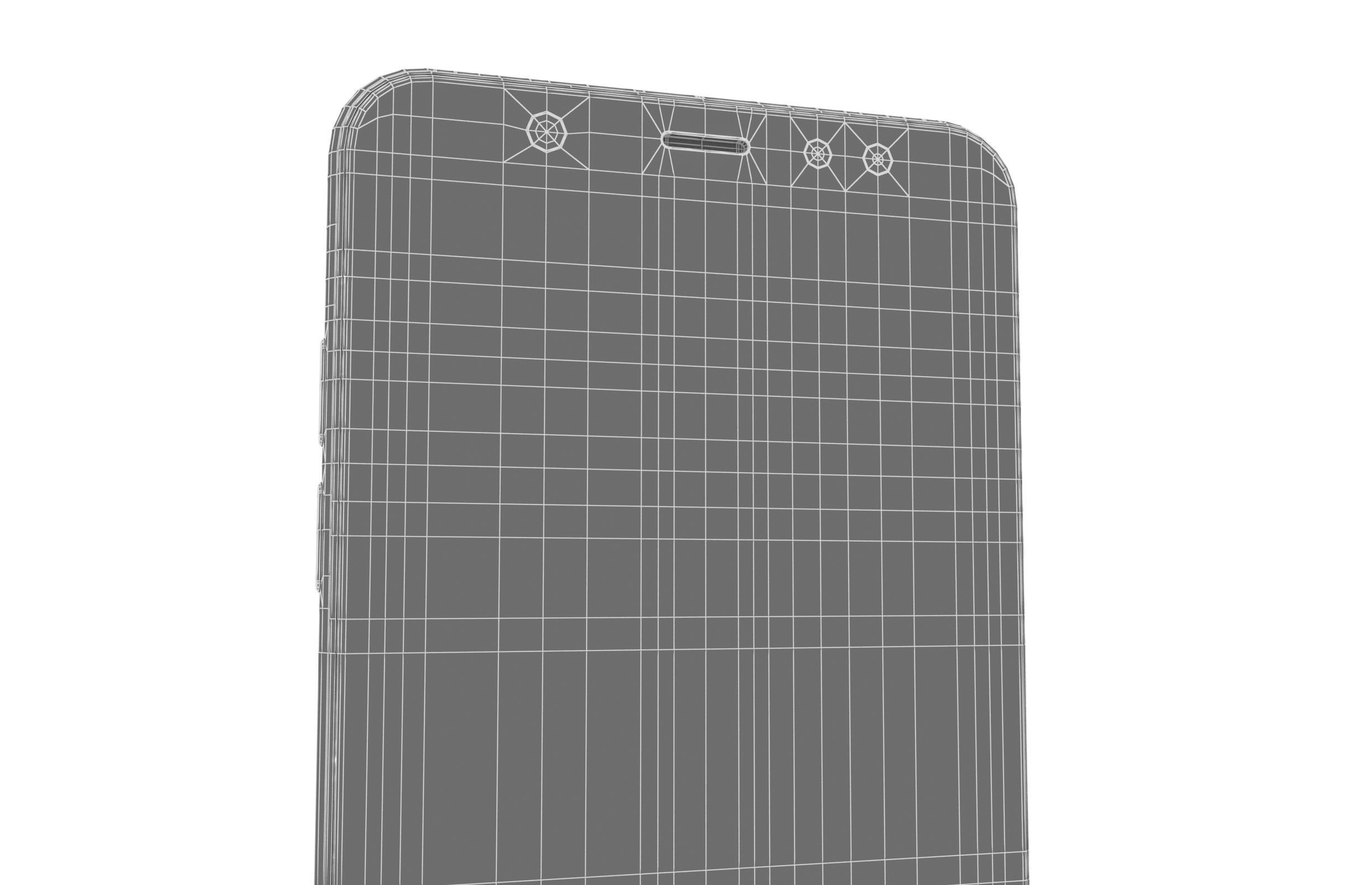 Samsung Galaxy A6 Plus Black 3D model_13