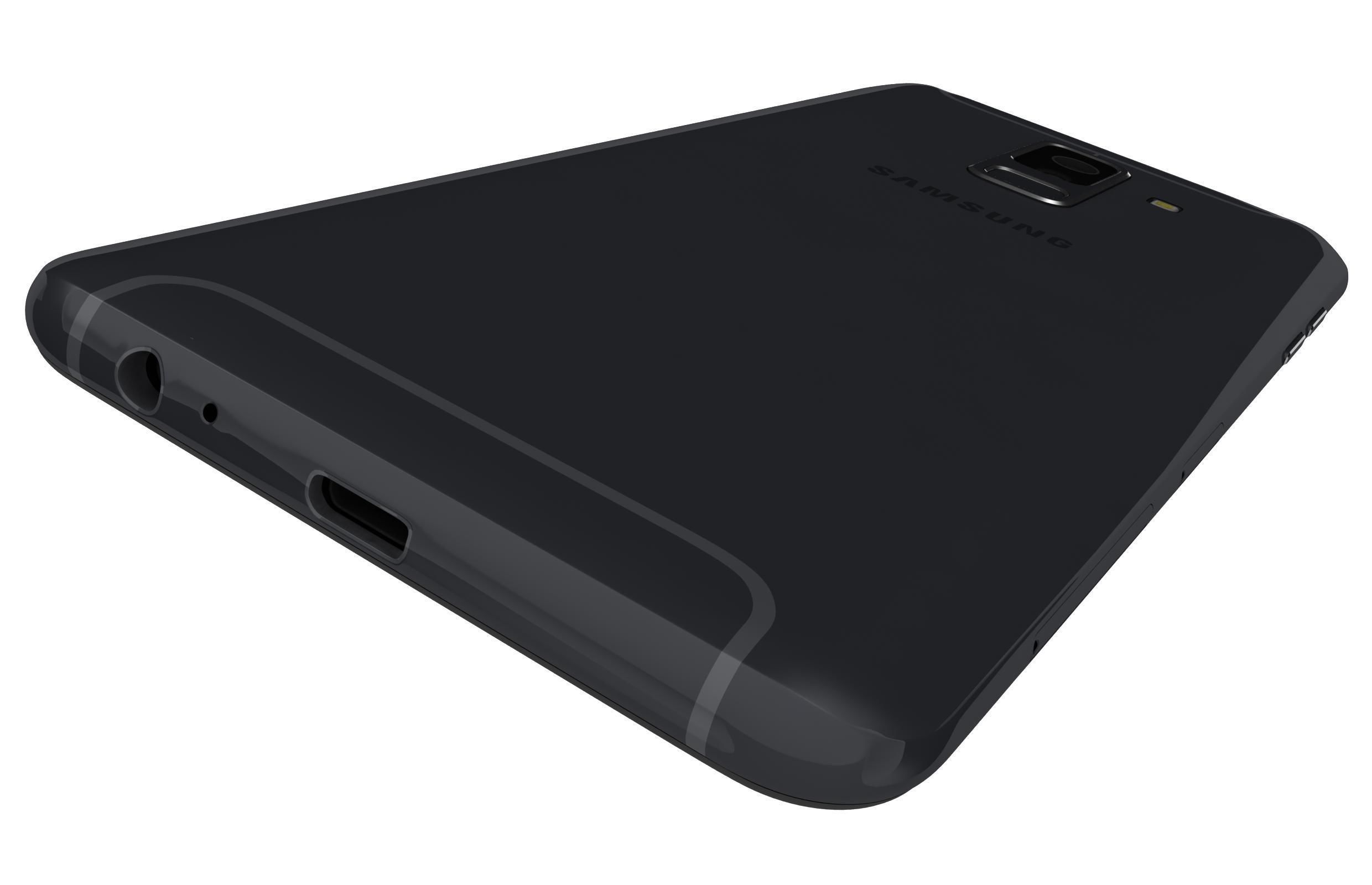 Samsung Galaxy A6 Plus Black 3D model_9