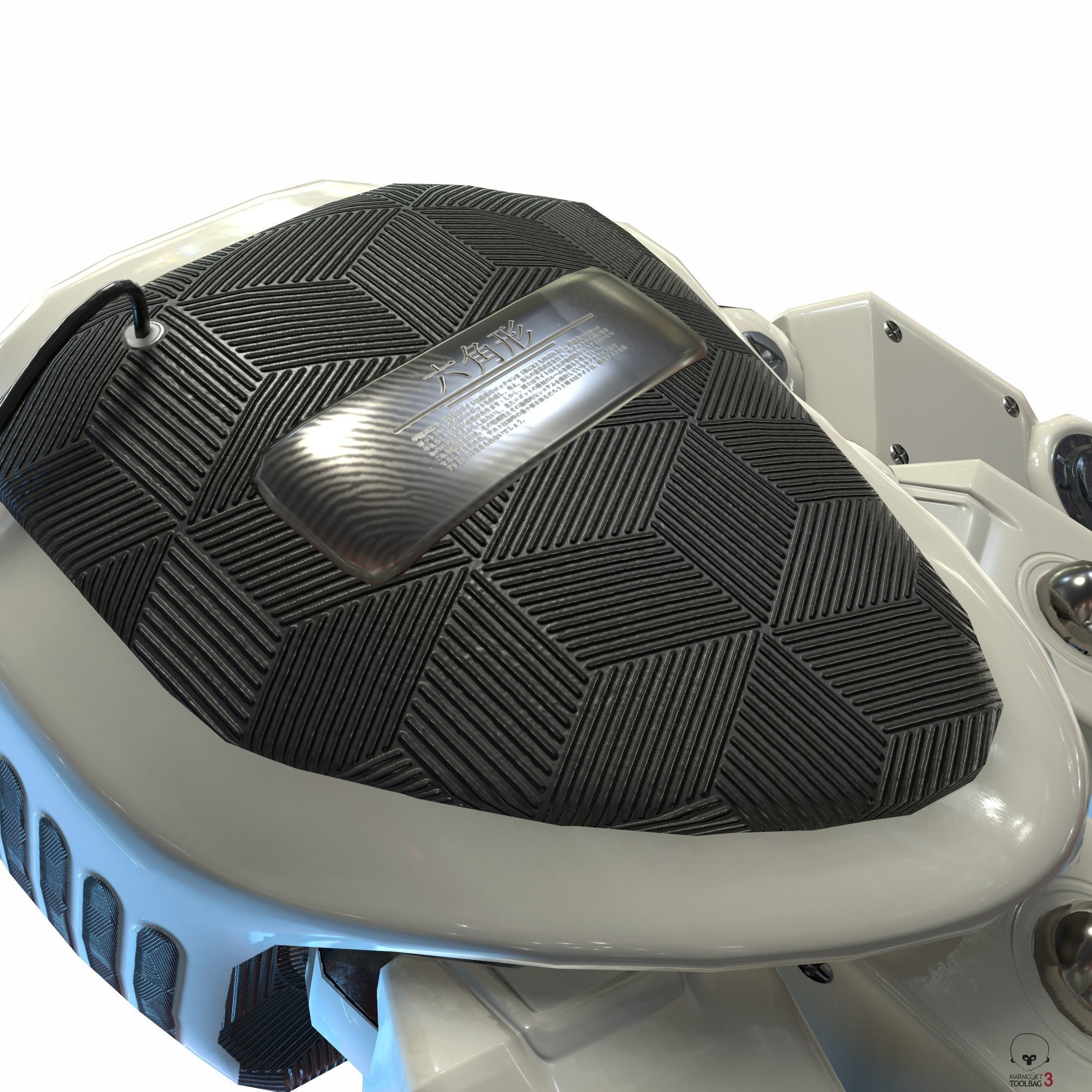 Robot Hand Low Poly PBR Low-poly 3D model_7