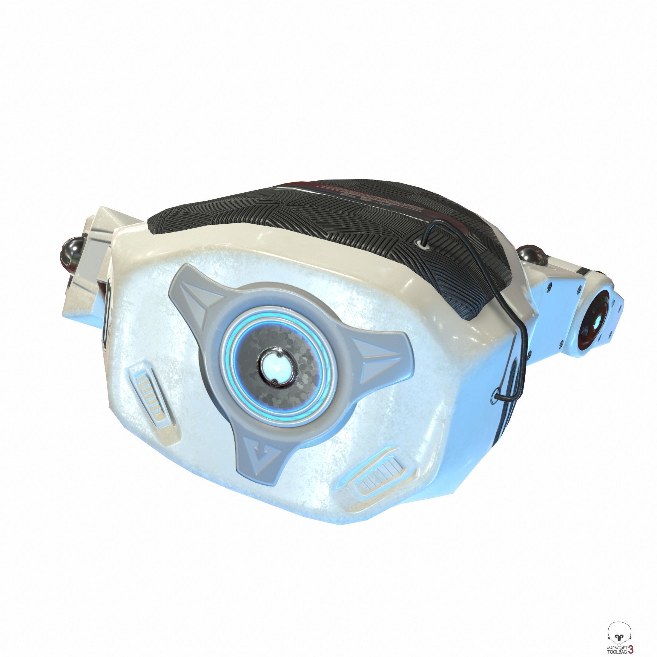 Robot Hand Low Poly PBR Low-poly 3D model_5