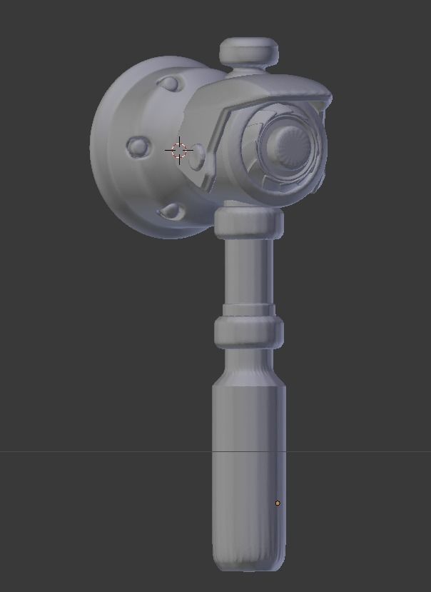 Torbjorn Hammer overwatch 3D print model_13