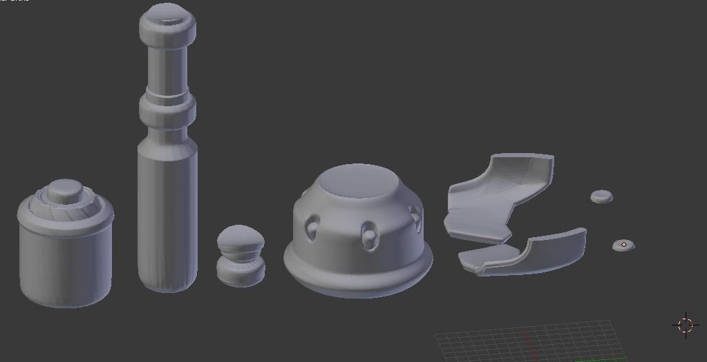 Torbjorn Hammer overwatch 3D print model_6