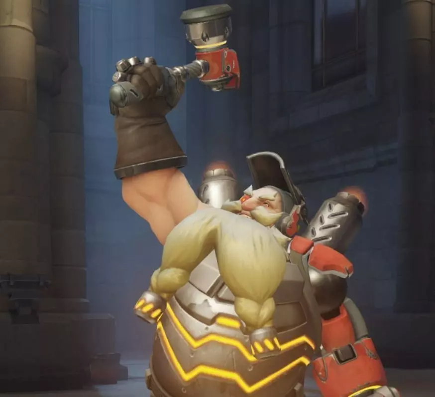 Torbjorn Hammer overwatch 3D print model_0