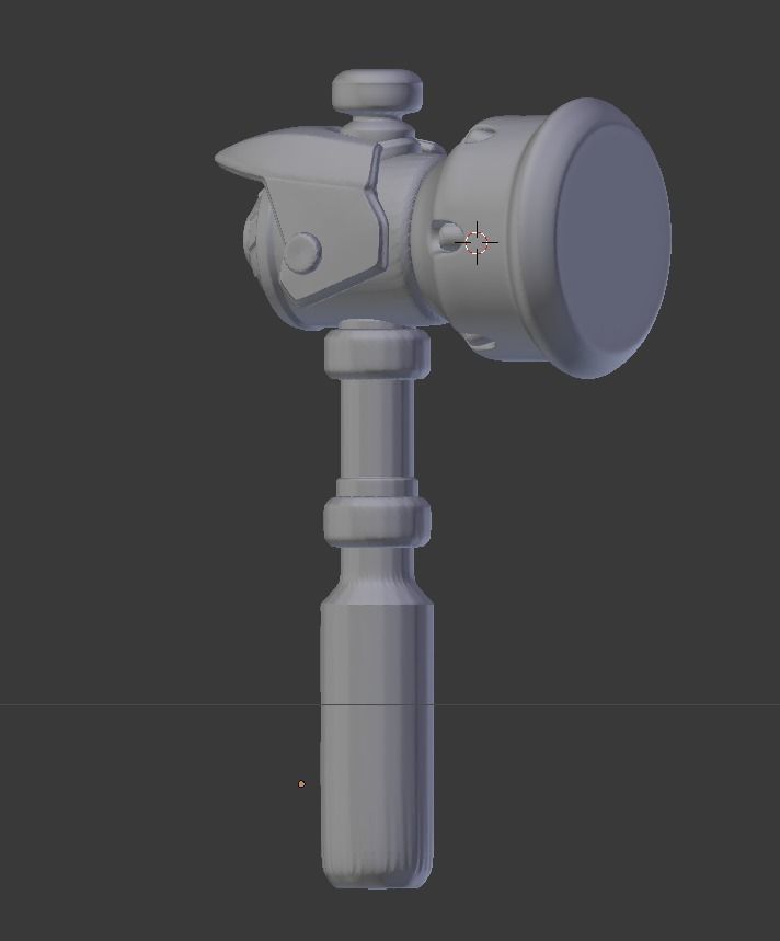 Torbjorn Hammer overwatch 3D print model_17