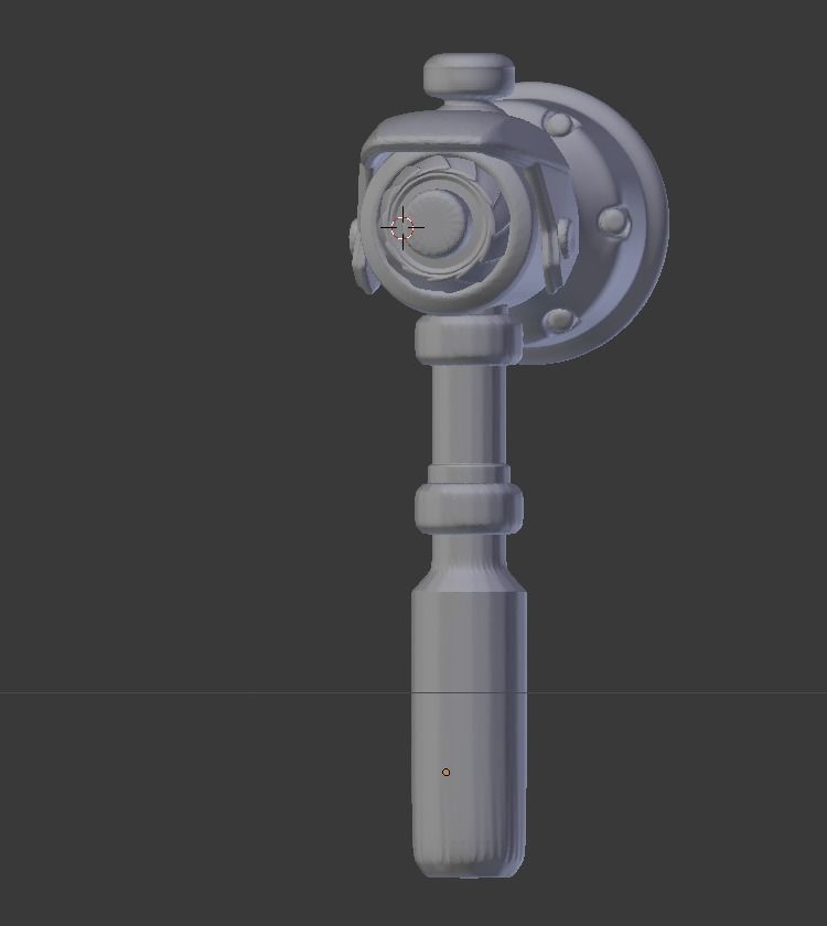 Torbjorn Hammer overwatch 3D print model_14