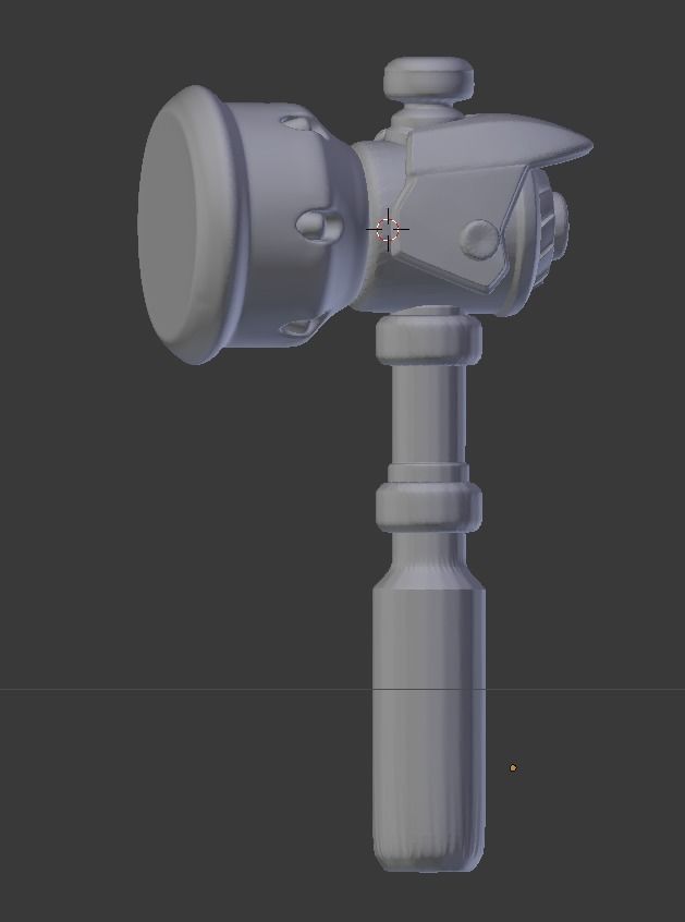 Torbjorn Hammer overwatch 3D print model_16