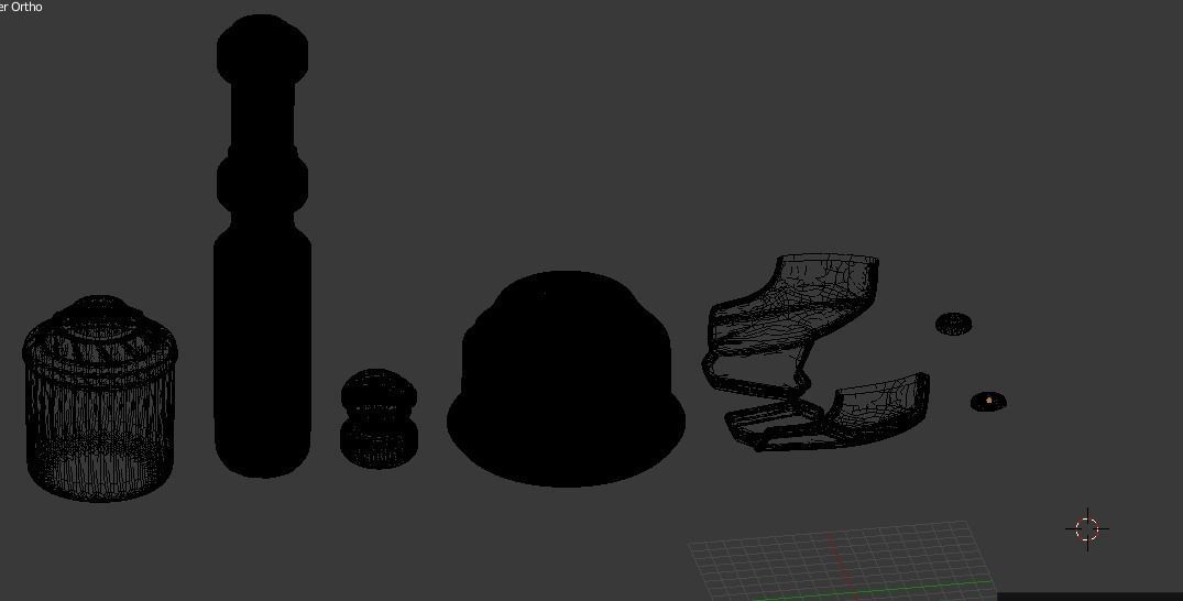 Torbjorn Hammer overwatch 3D print model_4