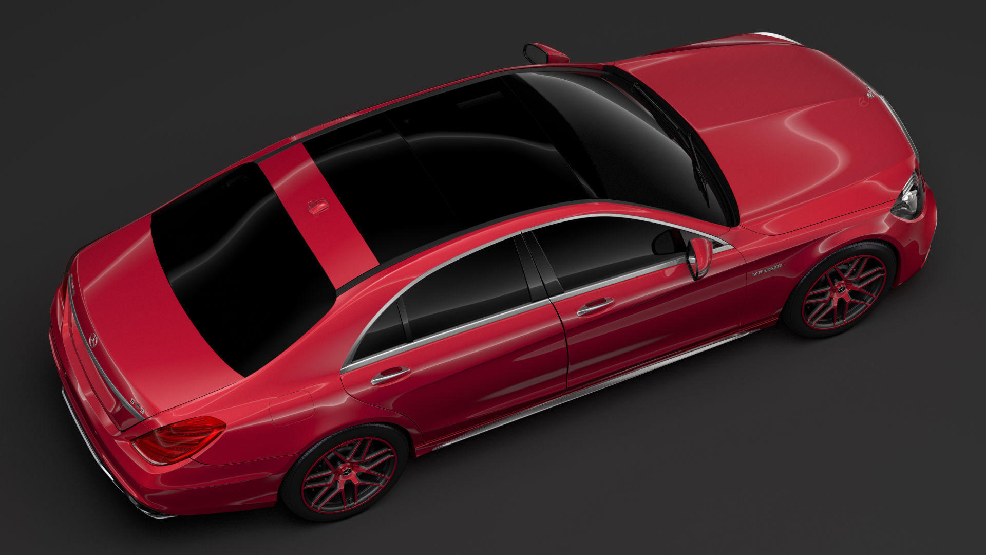 Mercedes AMG S 63 4MATIC V222 2018 Lang 3D model_11