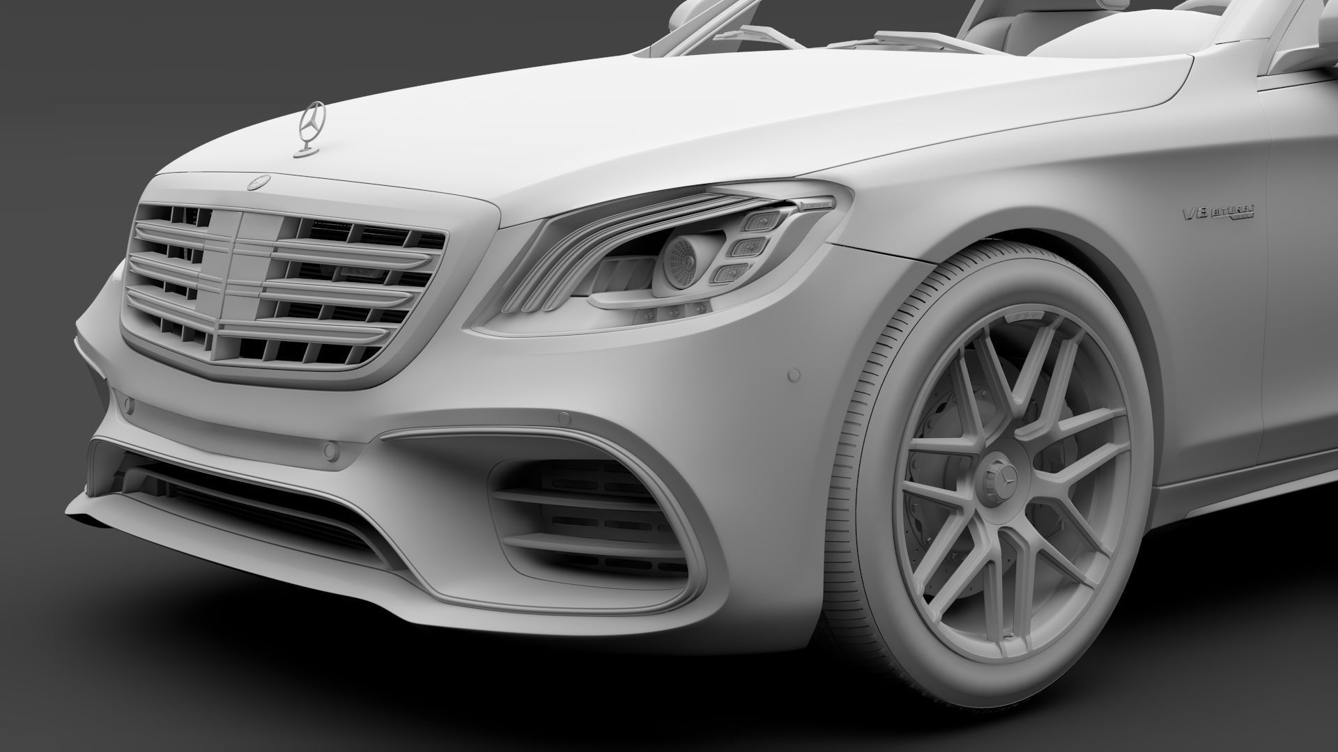 Mercedes AMG S 63 4MATIC V222 2018 Lang 3D model_13