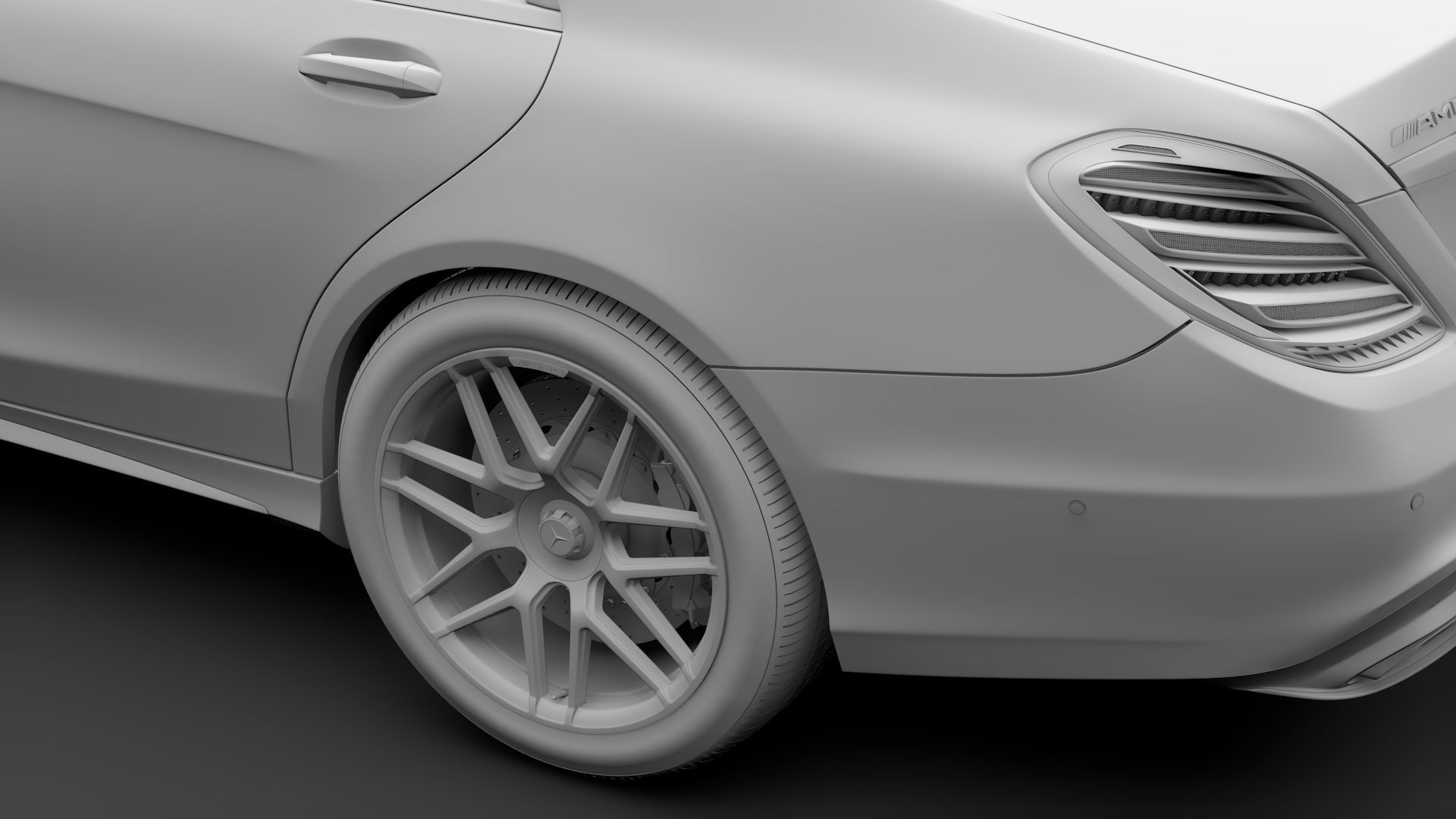 Mercedes AMG S 63 4MATIC V222 2018 Lang 3D model_15