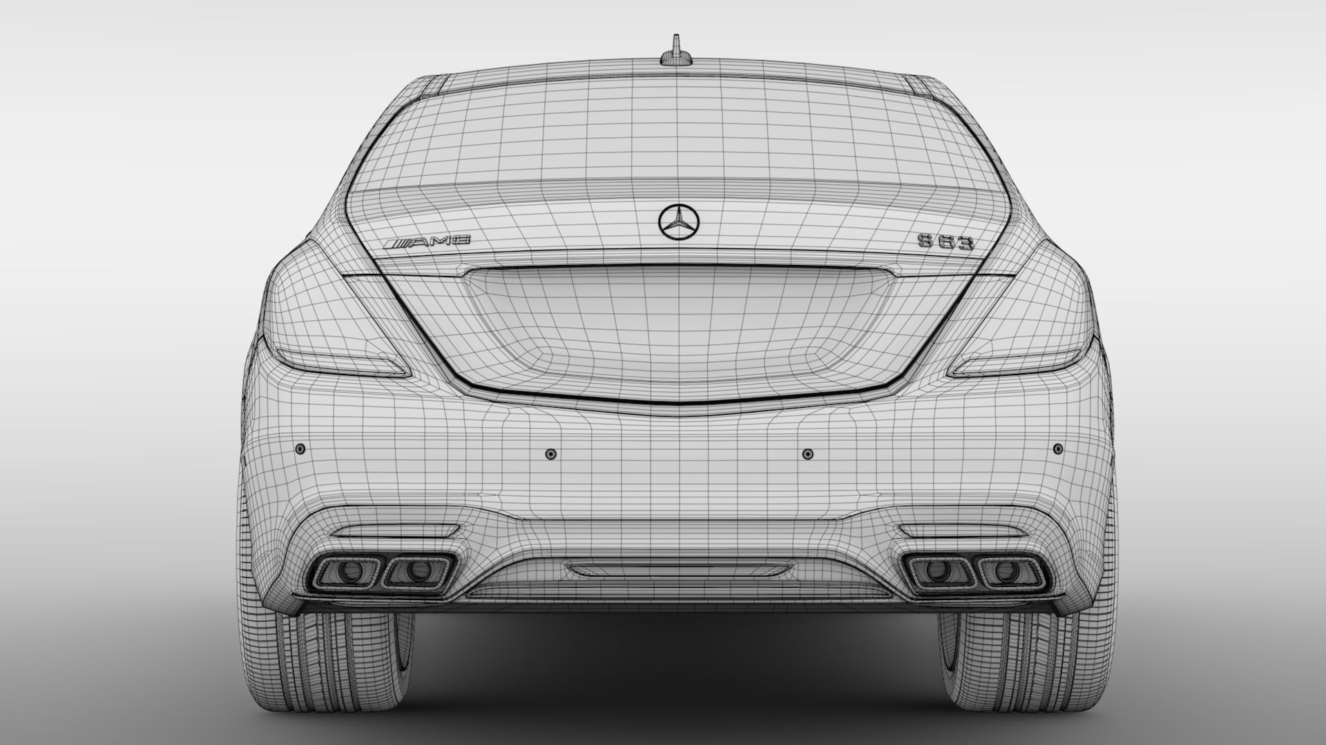 Mercedes AMG S 63 4MATIC V222 2018 Lang 3D model_19
