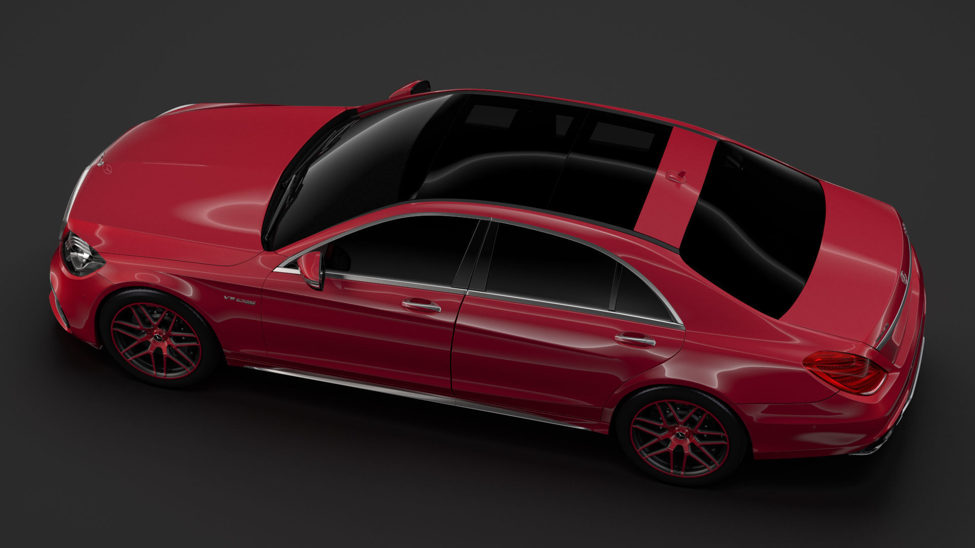 Mercedes AMG S 63 4MATIC V222 2018 Lang 3D model_7