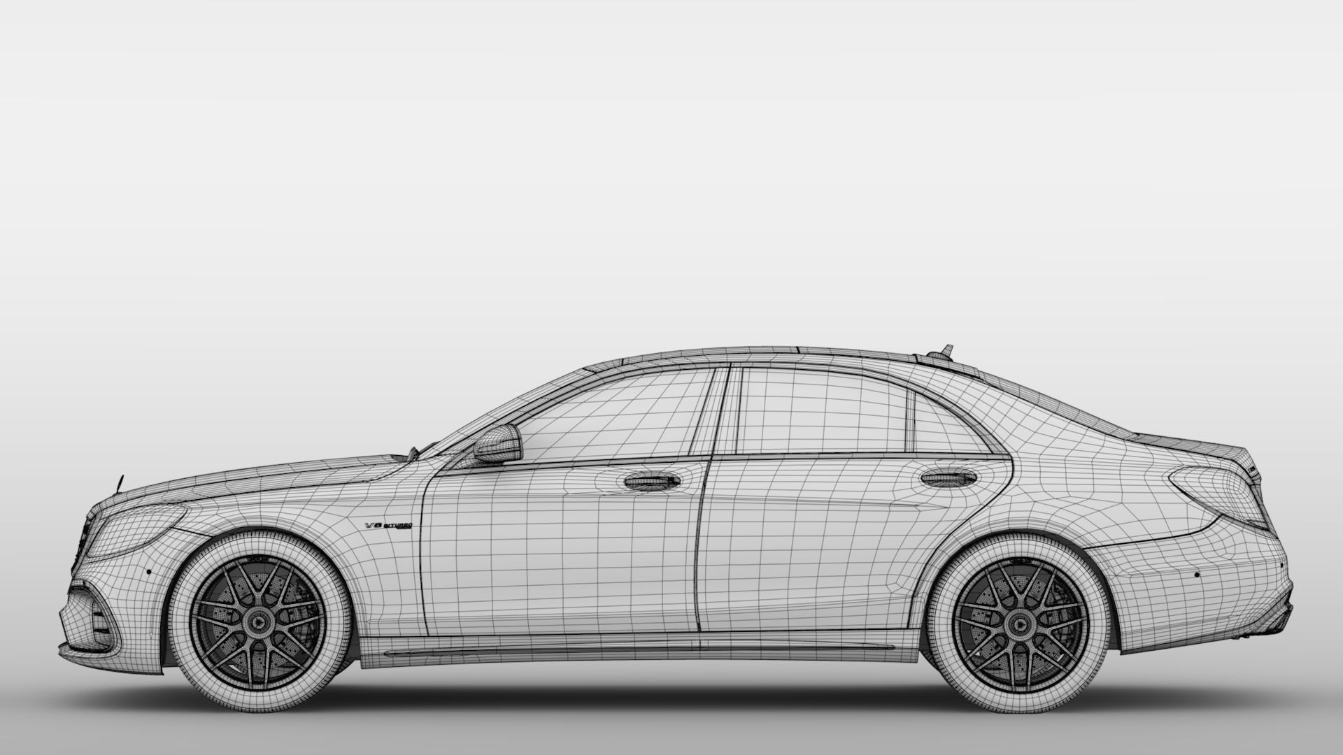 Mercedes AMG S 63 4MATIC V222 2018 Lang 3D model_21
