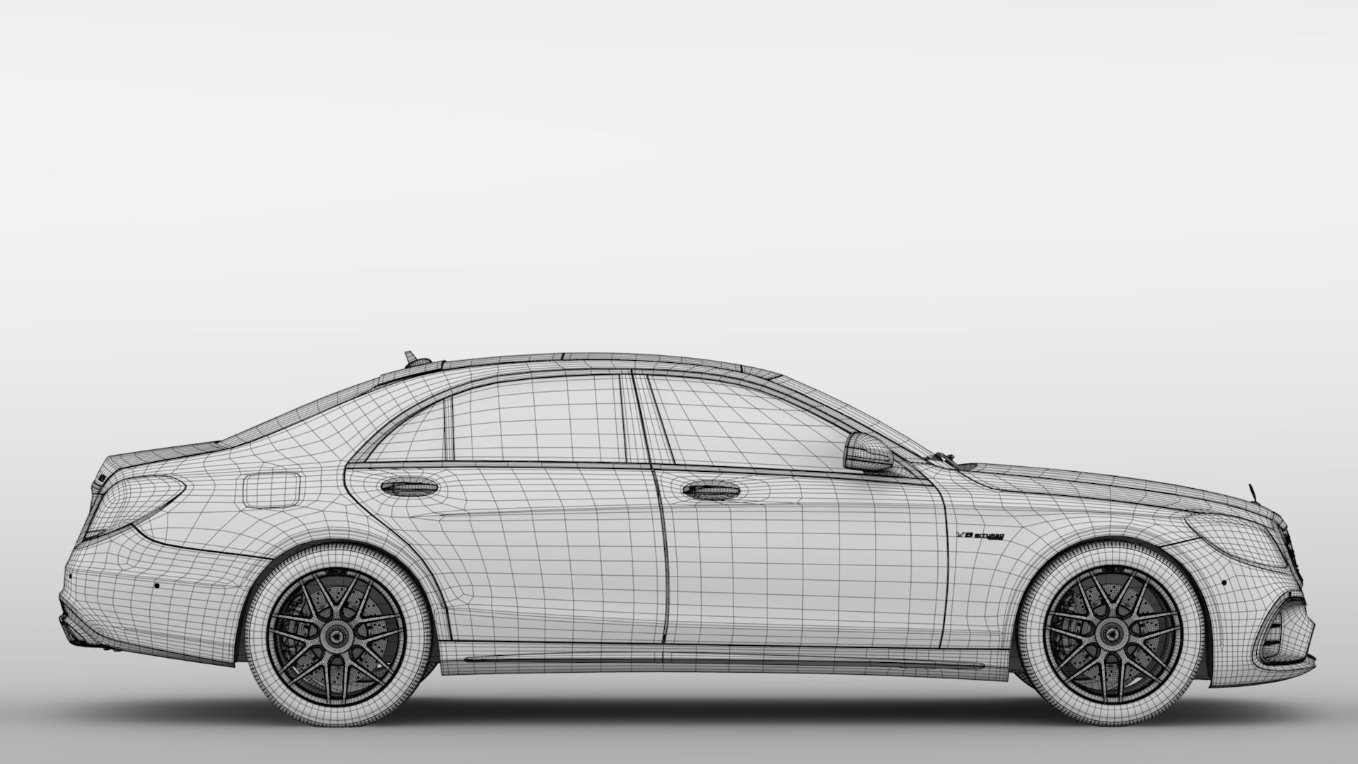 Mercedes AMG S 63 4MATIC V222 2018 Lang 3D model_18