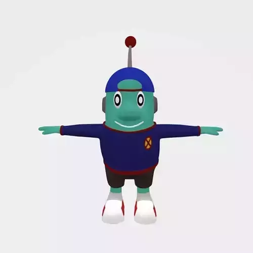 Cute Alien character model 