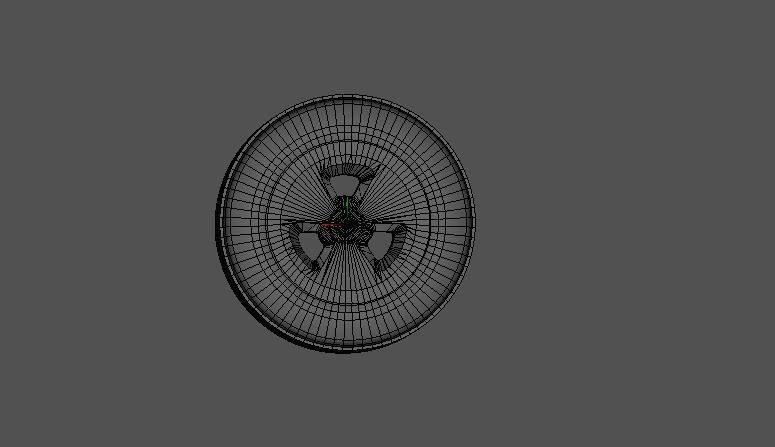 Whells Drift Trike  Low-poly 3D model_6