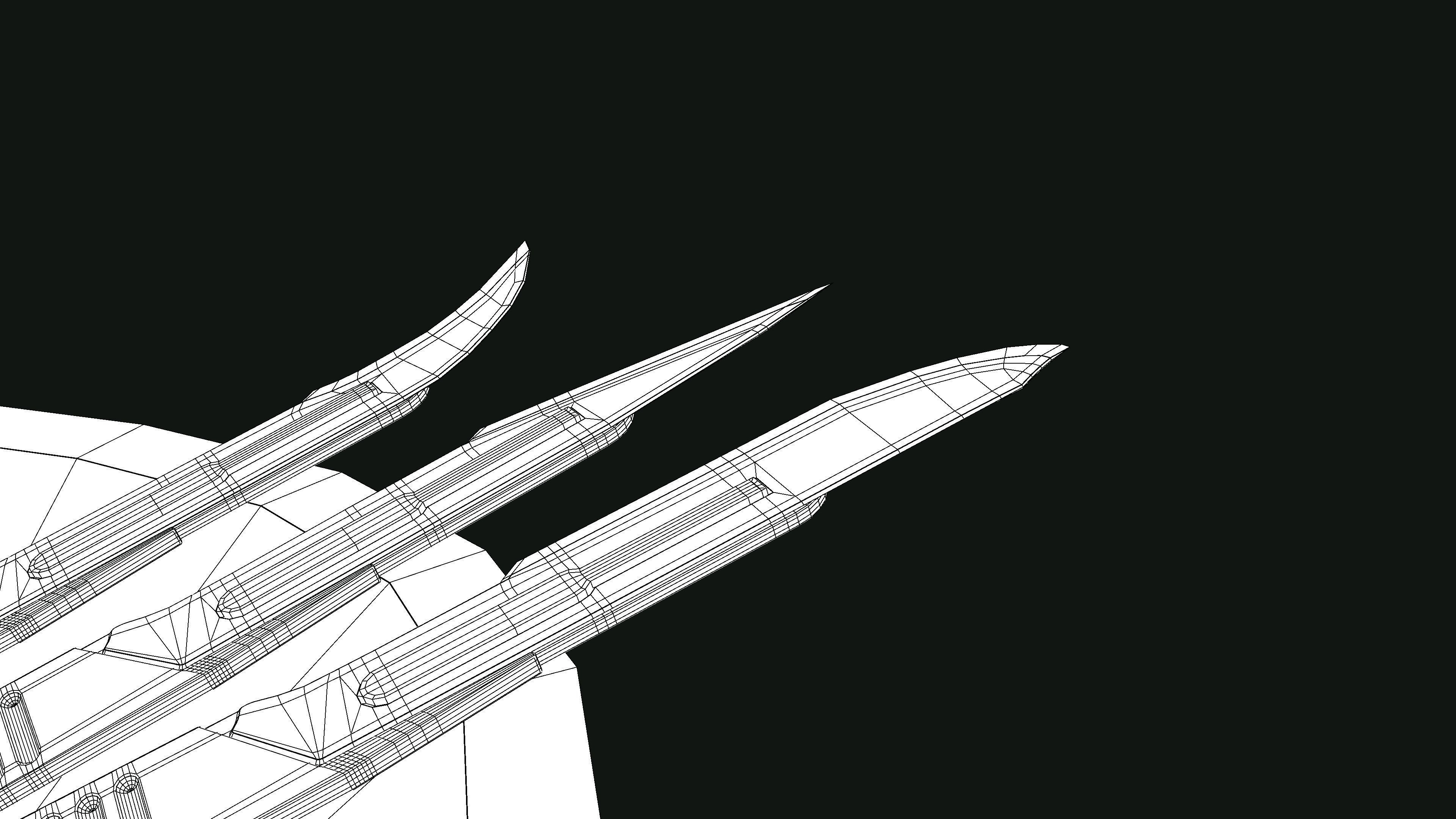 Scalpels Kidney Dish and Sterilization Tray model 3D model_11