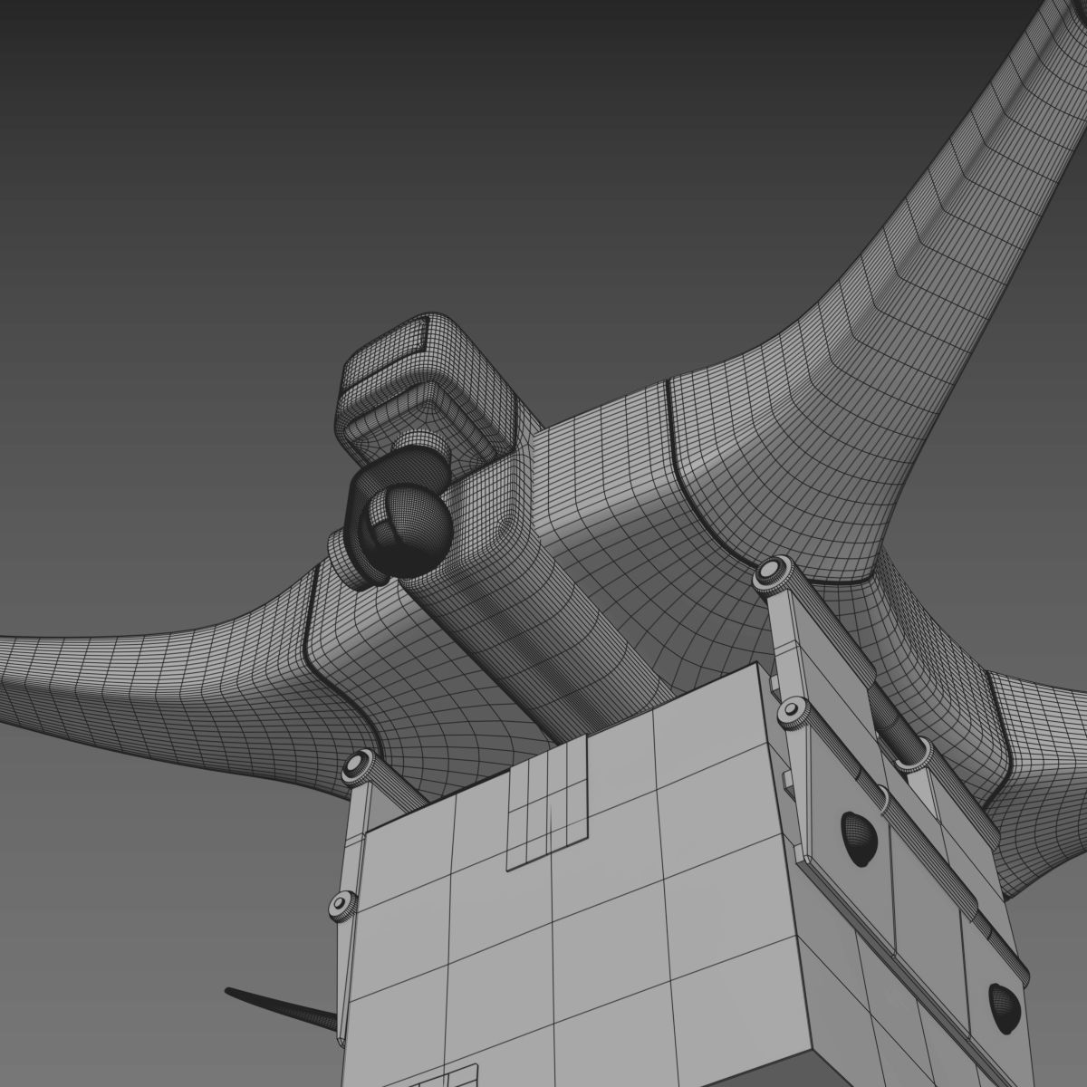 Package Delivery Drone 3D model_5