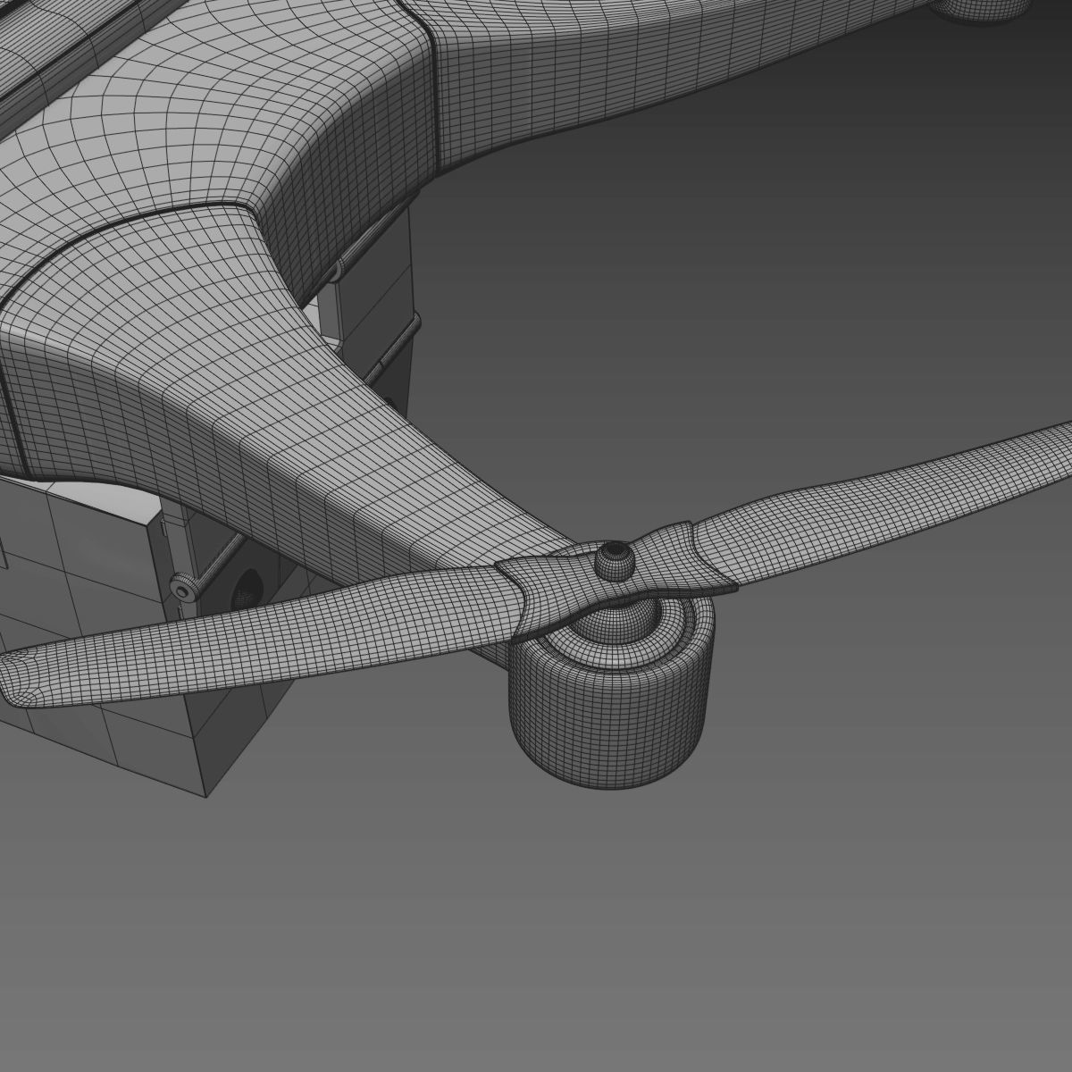 Package Delivery Drone 3D model_7