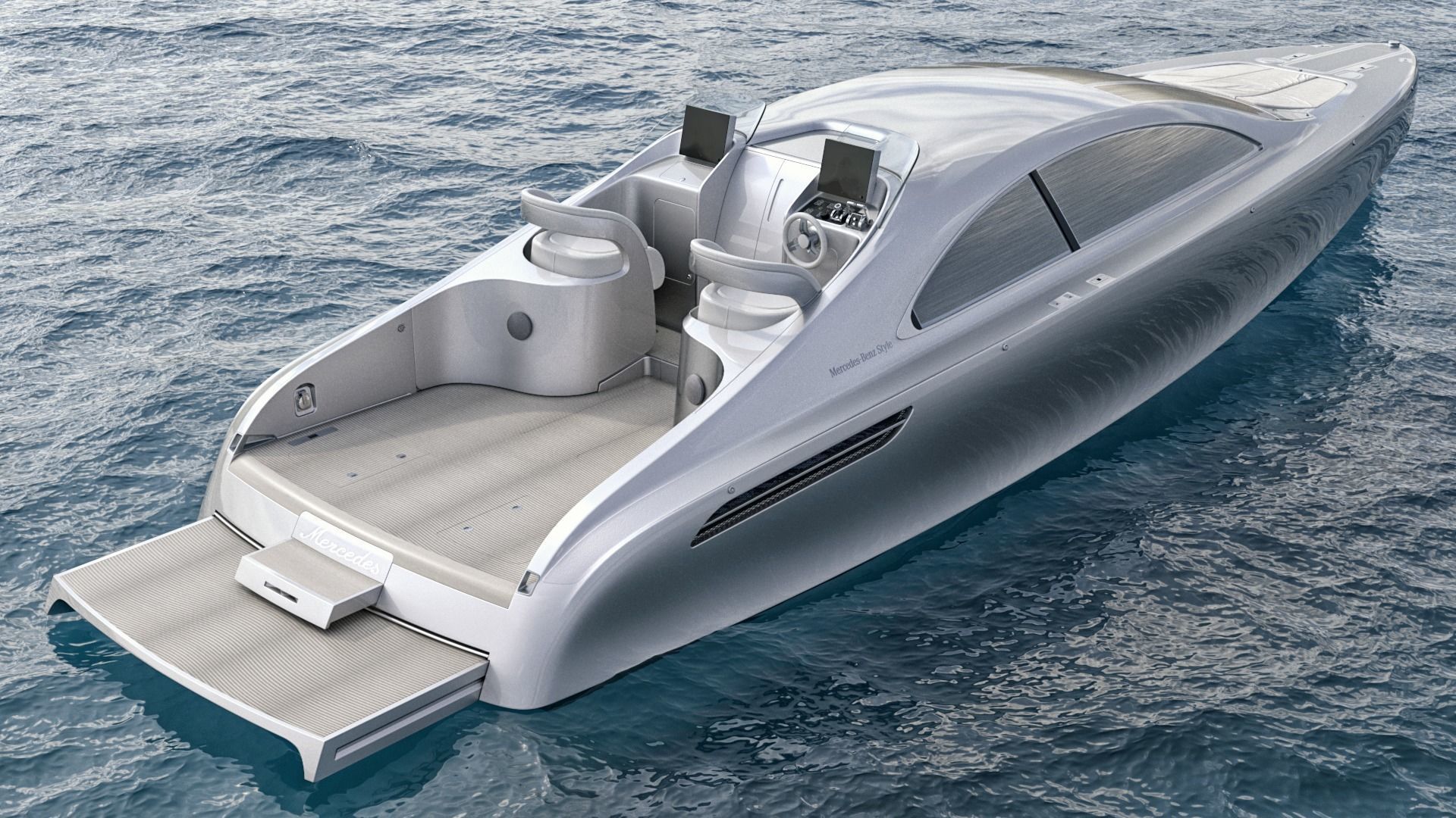 Silver Arrow 460 3D model_1