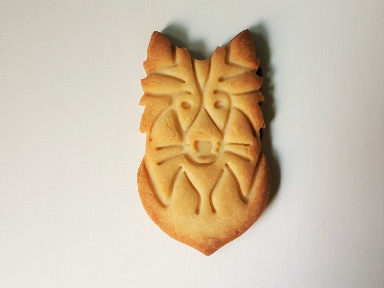 Collie dog cookie cutter version 1 3D print model_1