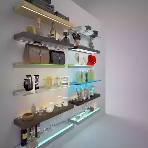 render ready shelf vray  multiple choices with vraylight include