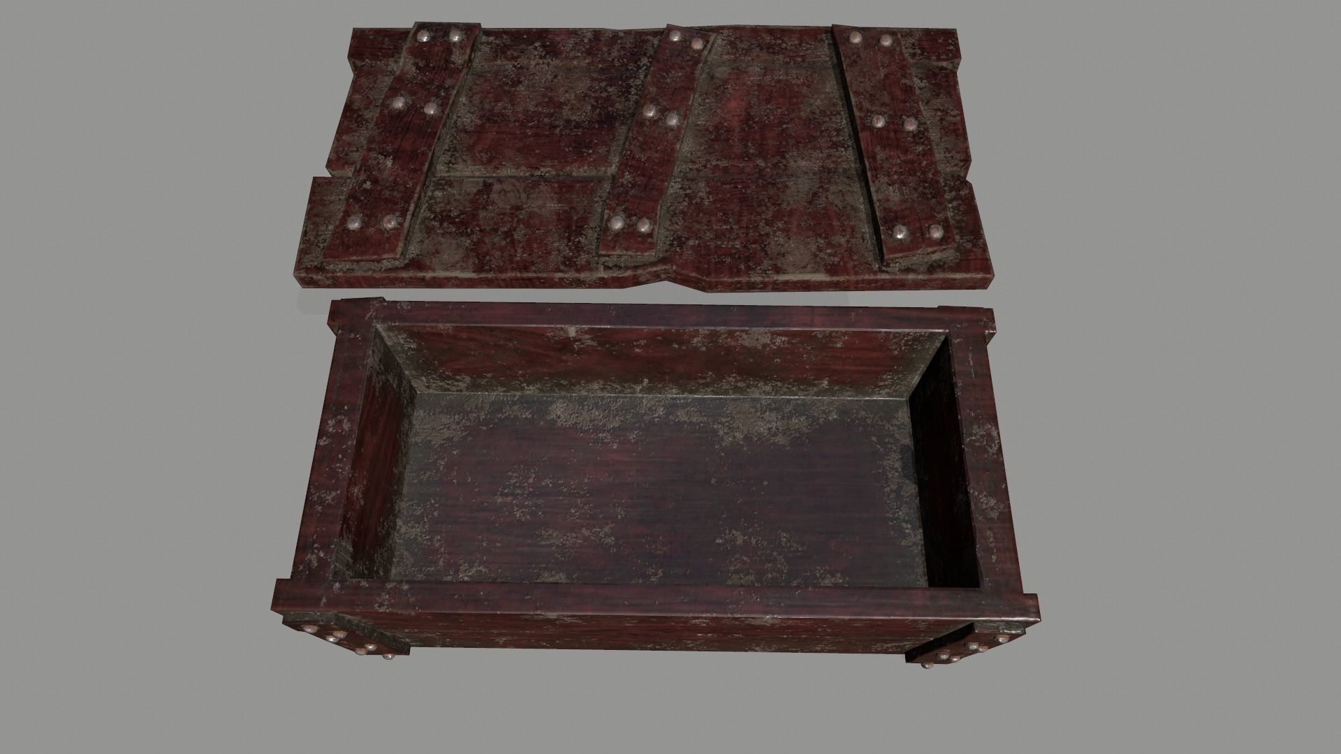 old chese Low-poly 3D model_12