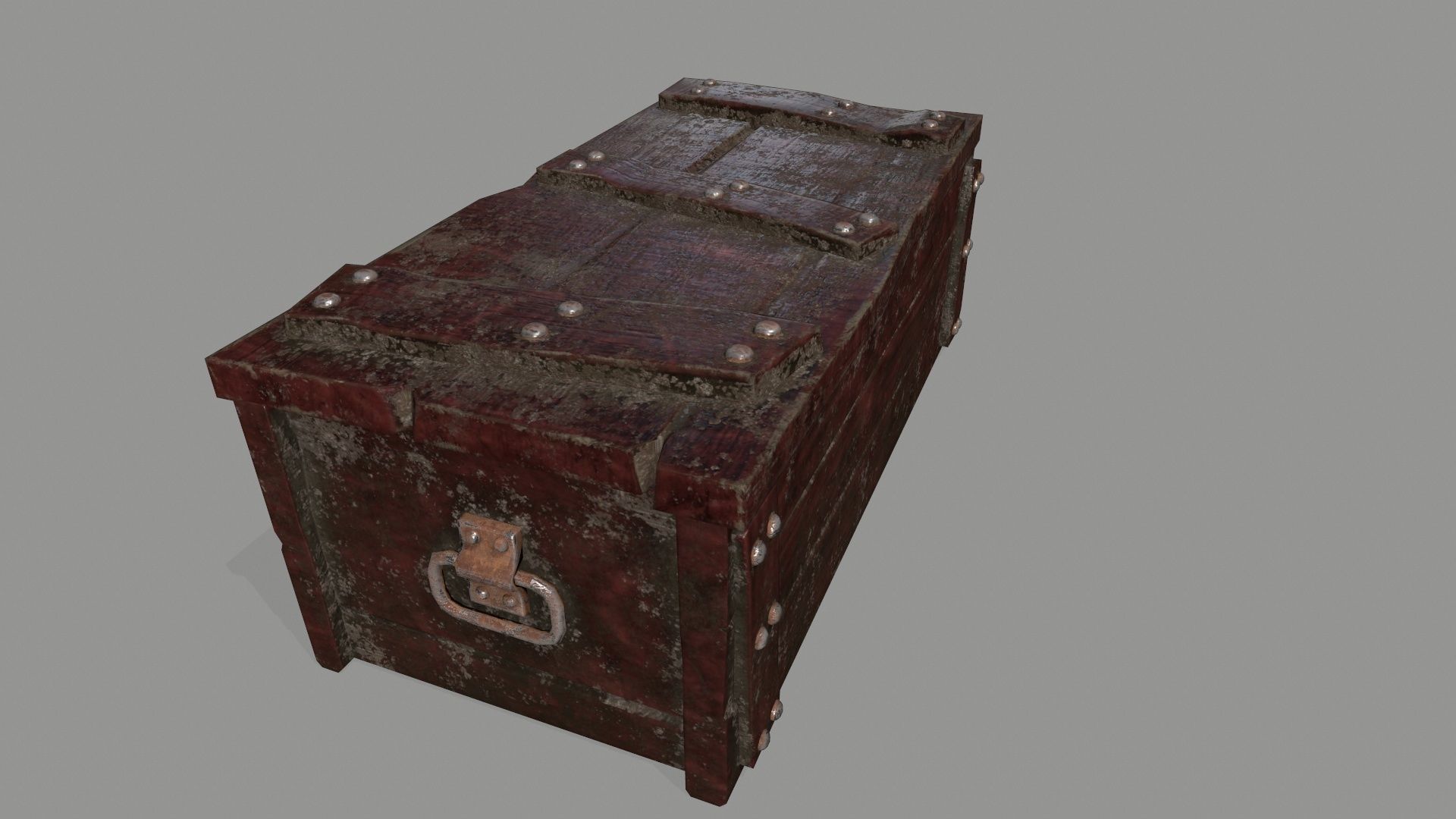 old chese Low-poly 3D model_10