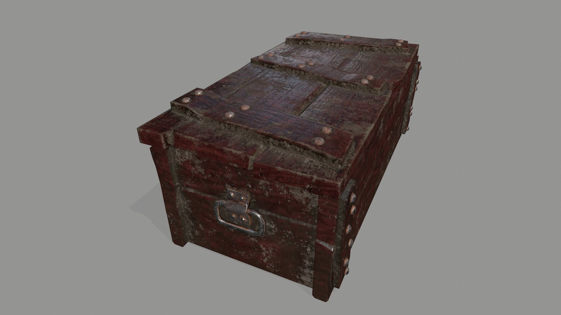 old chese Low-poly 3D model_4