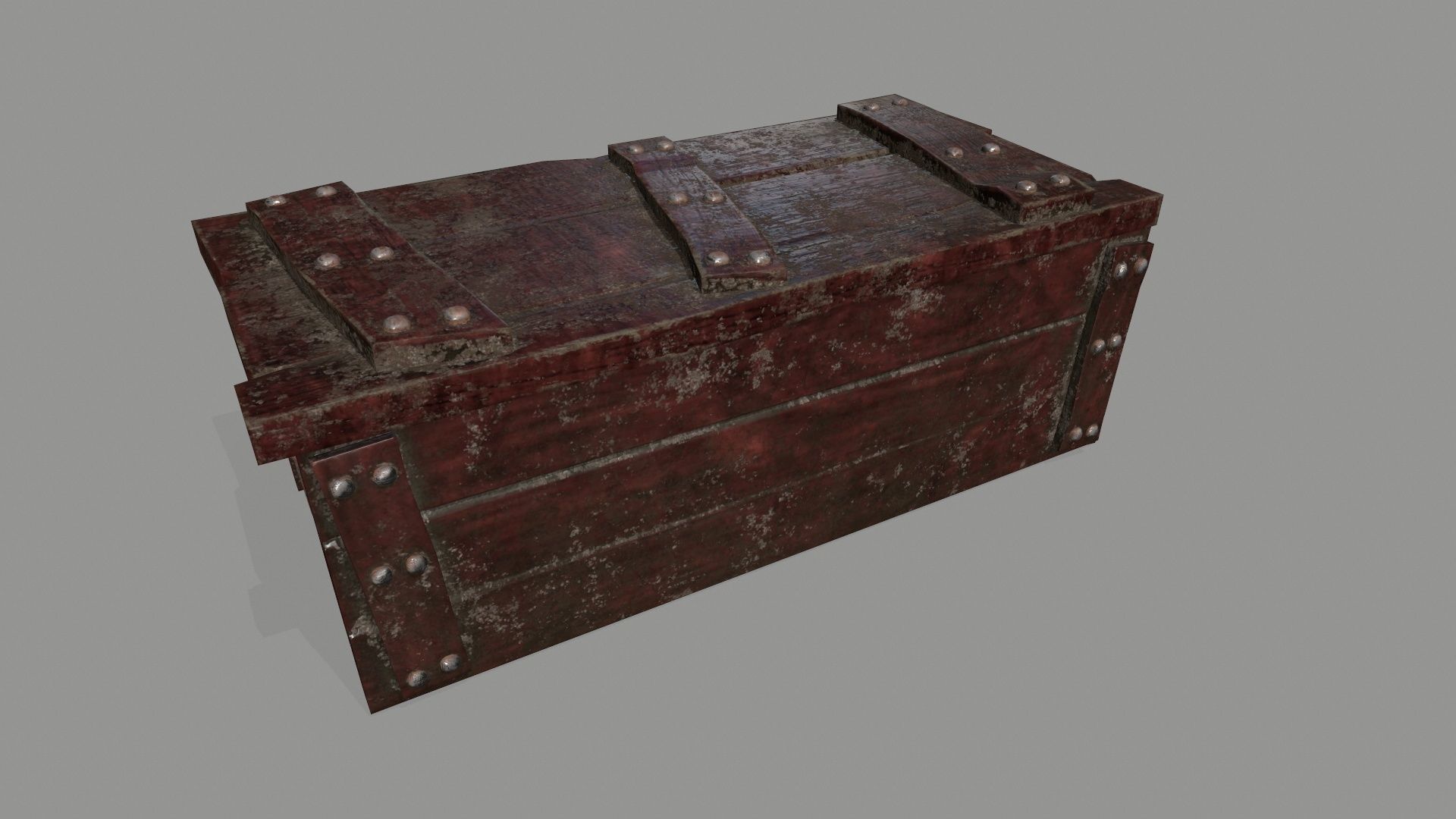 old chese Low-poly 3D model_11