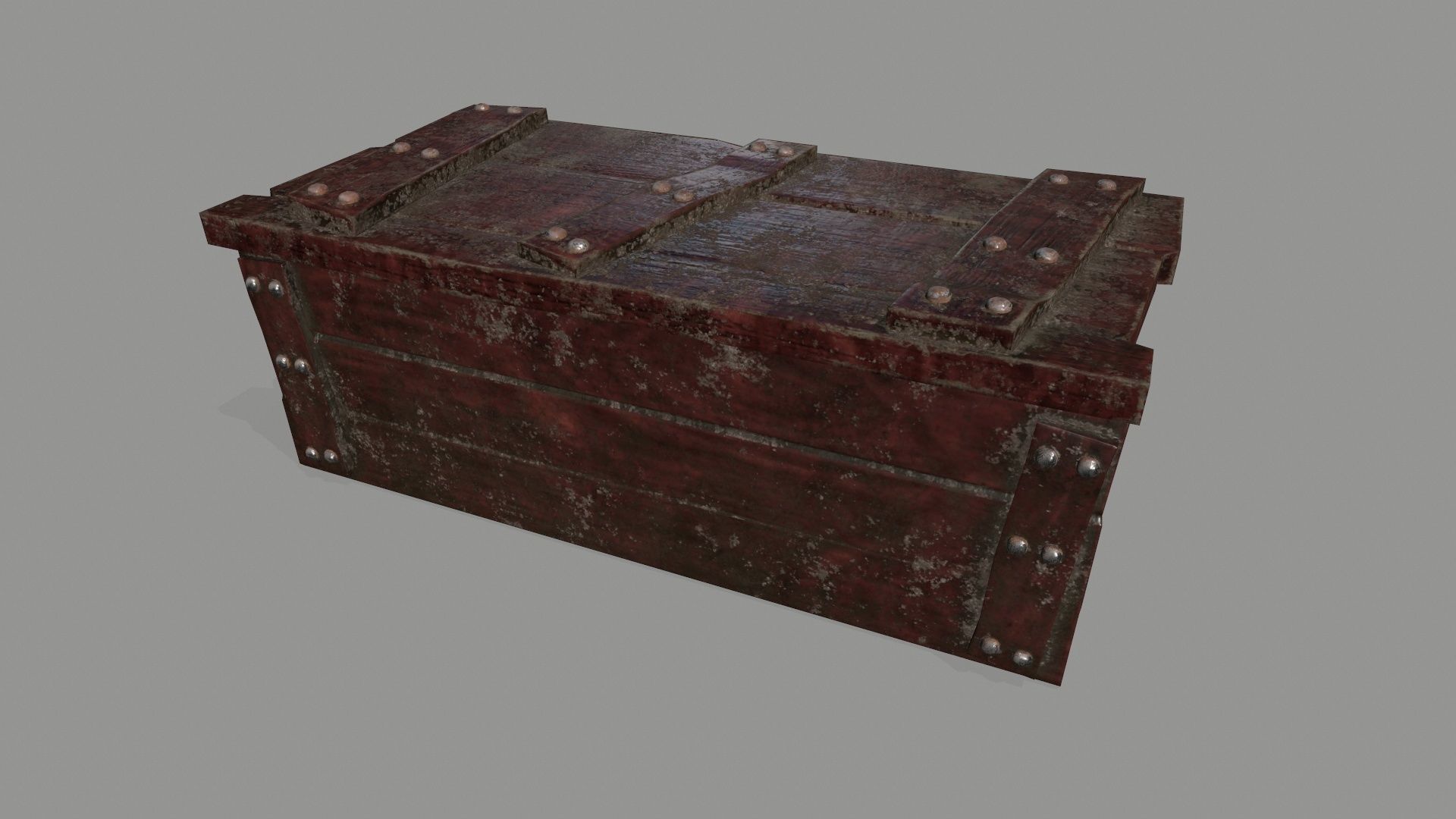 old chese Low-poly 3D model_9