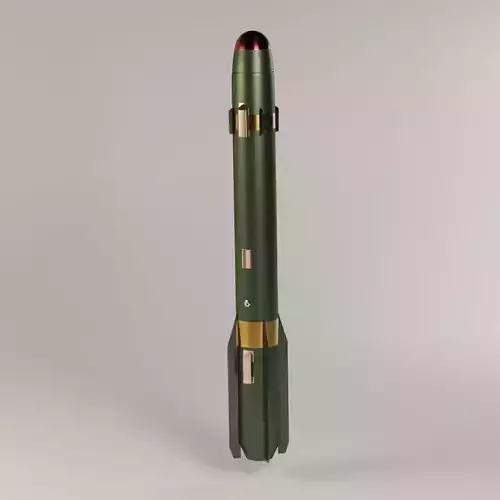 AGM-114 Hellfire Low-poly 3D model