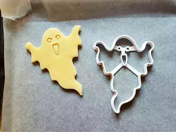Ghost cookie cutter version 1