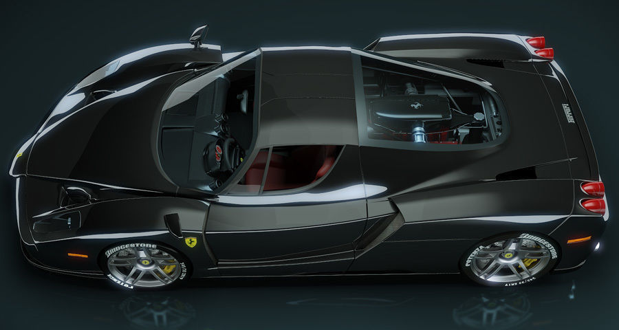 Ferrari Enzo 3D model_3
