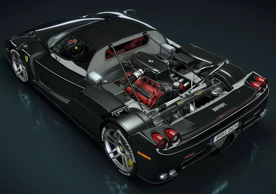 Ferrari Enzo 3D model_0
