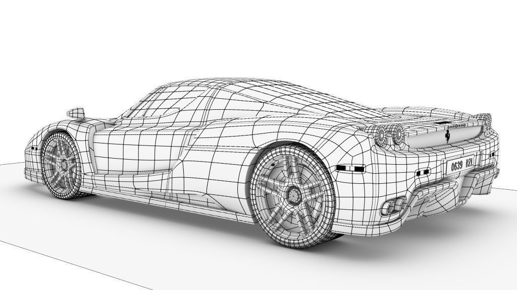 Ferrari Enzo 3D model_6