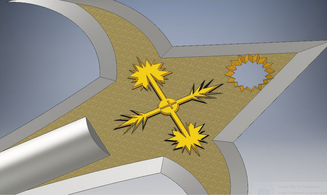 Righteous Beam Low-poly 3D model_1