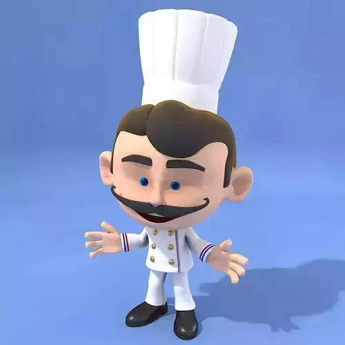 Mini Chef 3D model