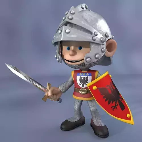 Cartoon Knight