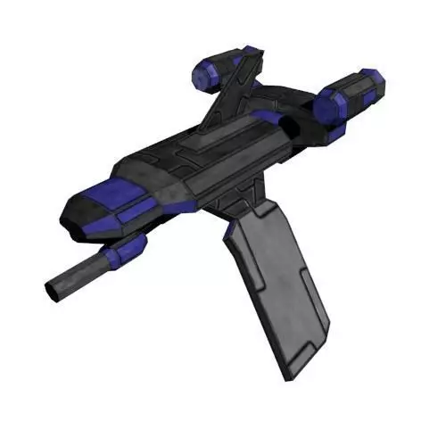 Space drone Free low-poly 3D model
